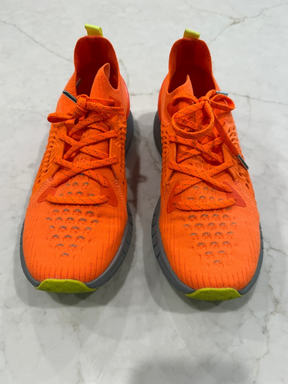 Under Armour EUC Mens HOVR Phantom RN Night Orange Sneakers Running Shoes - SZ 9 - Picture 2 of 11